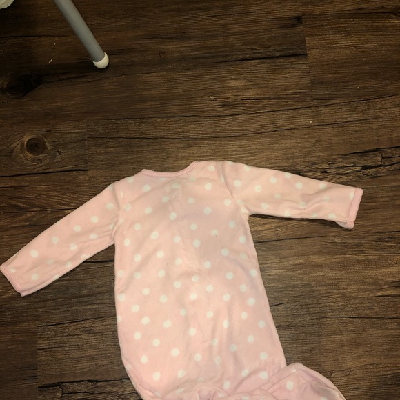 Carter’s Fleece Lama footie pajamas - Picture 3 of 4